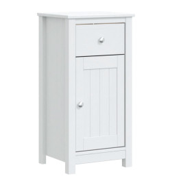 Armoire de salle de bain BERG blanc 40x34x80 cm pin massif