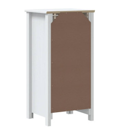 Armoire de salle de bain BERG blanc 40x34x80 cm pin massif