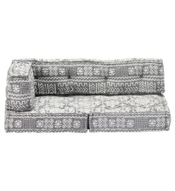 Pouf Gris clair Tissu