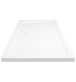 Receveur de douche rectangulaire ABS Blanc 70x120 cm