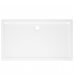 Receveur de douche rectangulaire ABS Blanc 70x120 cm