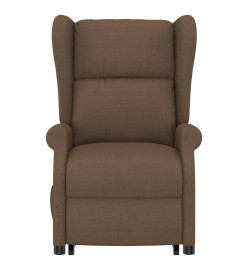 Fauteuil de massage Marron Tissu