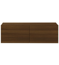 Ensemble de meubles TV 3 pcs Chêne marron Bois d'ingénierie