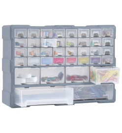 Organisateur multi-tiroirs avec 40 tiroirs 52x16x37,5 cm