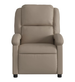 Fauteuil de massage inclinable Cappuccino Similicuir