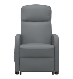 Fauteuil de massage Gris Similicuir