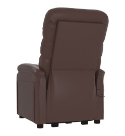 Fauteuil de massage Marron Similicuir