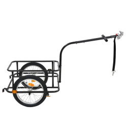 Remorque pour bicyclette 50 L Noir