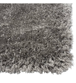 Tapis shaggy à poils hauts Anthracite 140x200 cm 50 mm