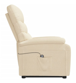 Fauteuil Crème Tissu