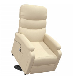 Fauteuil Crème Tissu