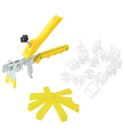 Système de nivellement de carrelage 250 cales 500 clips 3 mm