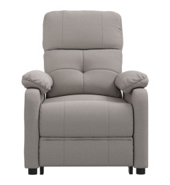 Fauteuil de massage Taupe Tissu