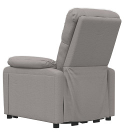 Fauteuil de massage Taupe Tissu