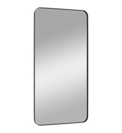 Miroir mural Noir 50x100 cm Rectangulaire