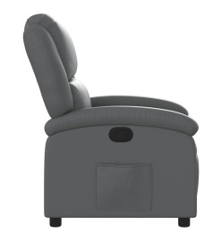 Fauteuil inclinable Gris Similicuir