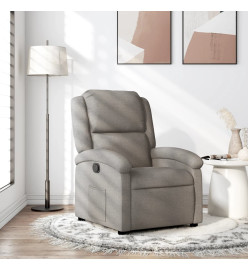 Fauteuil inclinable Taupe Tissu