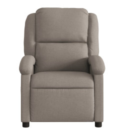 Fauteuil inclinable Taupe Tissu