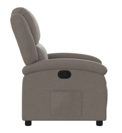 Fauteuil inclinable Taupe Tissu