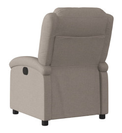 Fauteuil inclinable Taupe Tissu