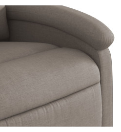 Fauteuil inclinable Taupe Tissu