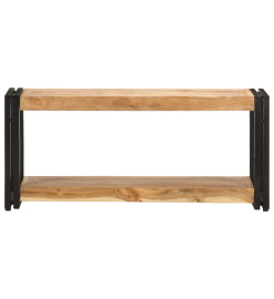 Meuble TV 90x30x40 cm Bois d'acacia solide