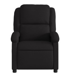 Fauteuil inclinable Noir Tissu