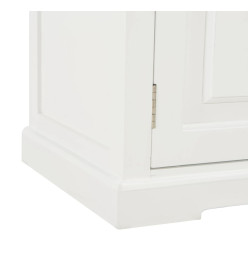 Meuble TV Blanc 120 x 30 x 40 cm Bois