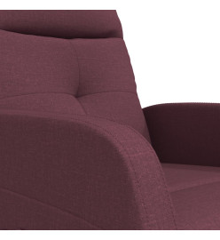 Fauteuil inclinable Violet Tissu