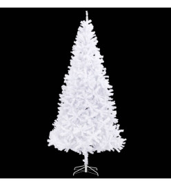 Arbre de Noël artificiel pré-éclairé 300 cm blanc