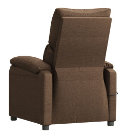 Fauteuil de massage Marron Tissu