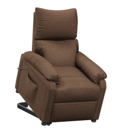 Fauteuil de massage Marron Tissu