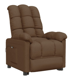 Fauteuil Marron Tissu