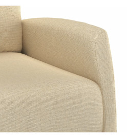 Fauteuil de massage Crème Tissu