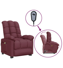 Fauteuil de massage Violet Tissu