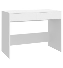 Bureau Blanc 101x50x76,5 cm Aggloméré