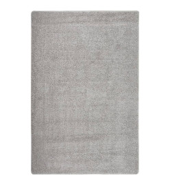 Tapis shaggy antidérapant Gris clair 200x290 cm