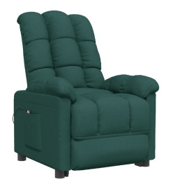 Fauteuil Vert foncé Tissu