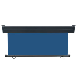 Auvent latéral de balcon 160x250 cm Bleu