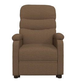 Fauteuil de massage Marron Tissu