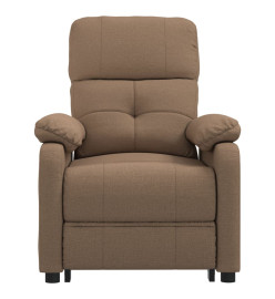 Fauteuil de massage Marron Tissu