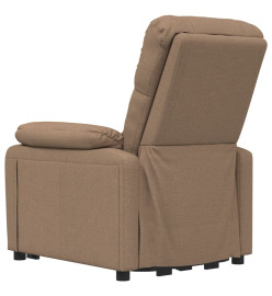 Fauteuil de massage Marron Tissu