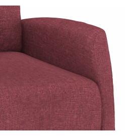 Fauteuil de massage Rouge bordeaux Tissu