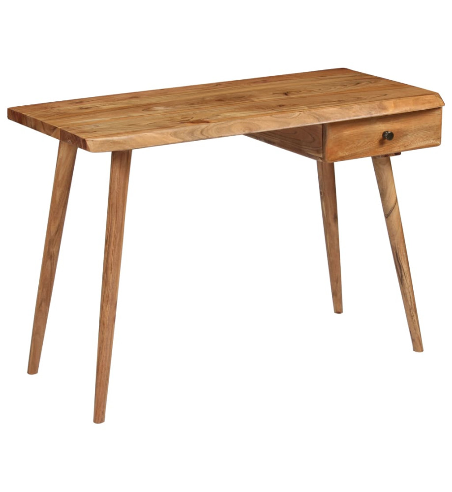 Table à écrire Bois d'acacia massif 110 x 50 x 76 cm