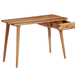 Table à écrire Bois d'acacia massif 110 x 50 x 76 cm