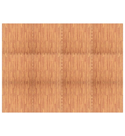 Tapis de sol 12 pcs Grain de bois 4,32㎡ Mousse EVA