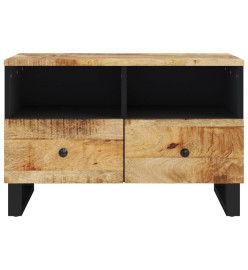 Meuble TV 70x33x46 cm Bois massif de manguier