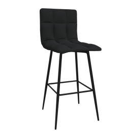 Tabouret de bar Noir Velours