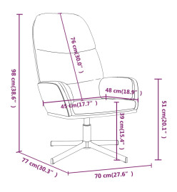 Chaise de relaxation Rouge Similicuir