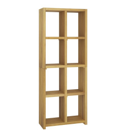 Armoire à livres 70x30x180 cm Bois de teck solide